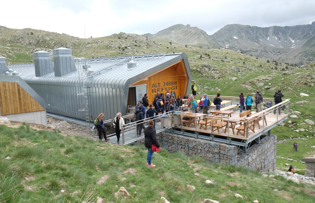 ANA/ El refugi de l'Illa, a la vall del Madriu, és un dels inclosos en el projecte Entrepyr II.