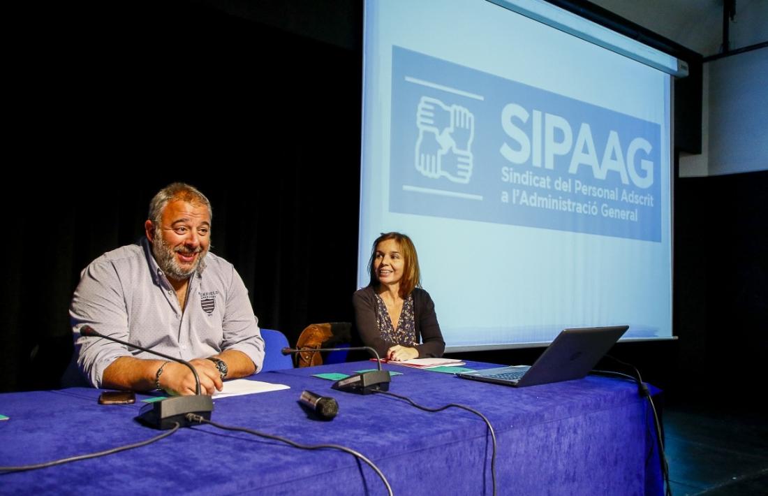 Una assemblea del Sipaag.