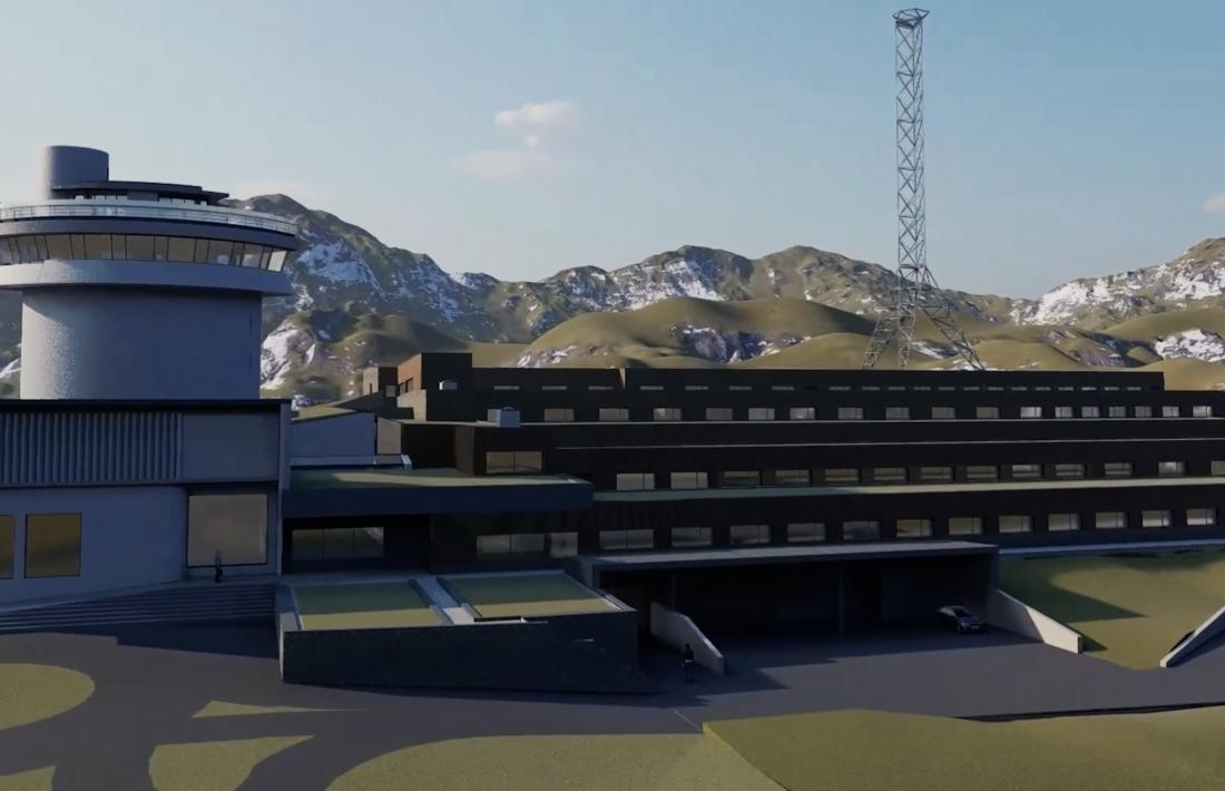 L’antiga Sud Ràdio es convertirà a la primavera del 2025 en el centre mèdic-esportiu més alt d’Europa i es dirà ICÒNIC Andorra.