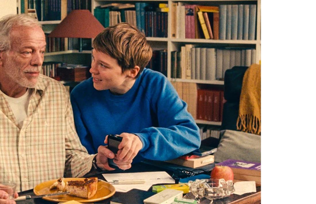 Léa Seydoux és Sandra a ‘Un beau maton’, i el seu pare, Georg (Pascal Greggory).