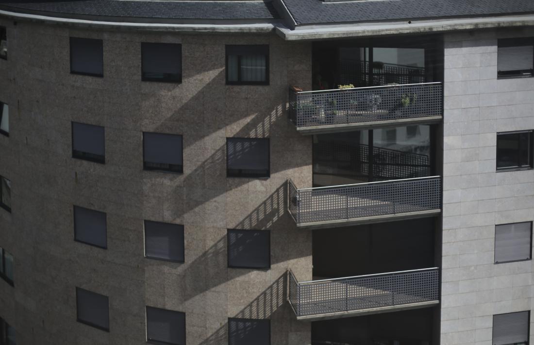 Un edifici d’habitatges a Escaldes-Engordany.