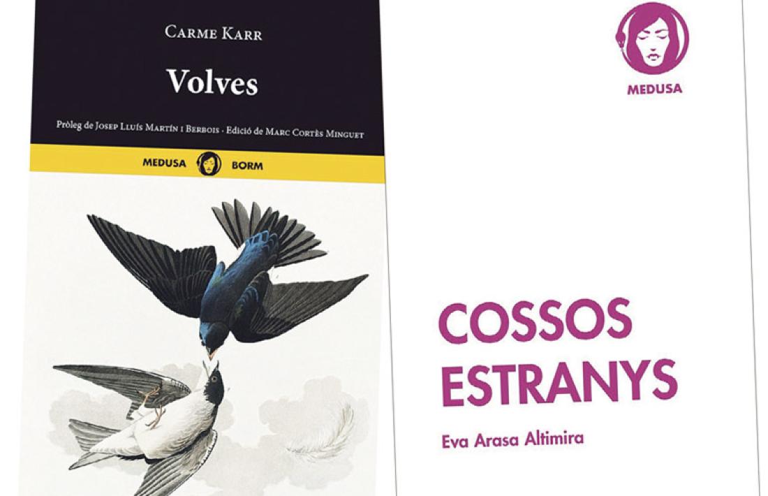 ‘Volves’, el 19 de febrer a les lliberies, no es reeditava des del 1906. ‘Cossos estranys’ es farà esperar fins a l’11 de març.