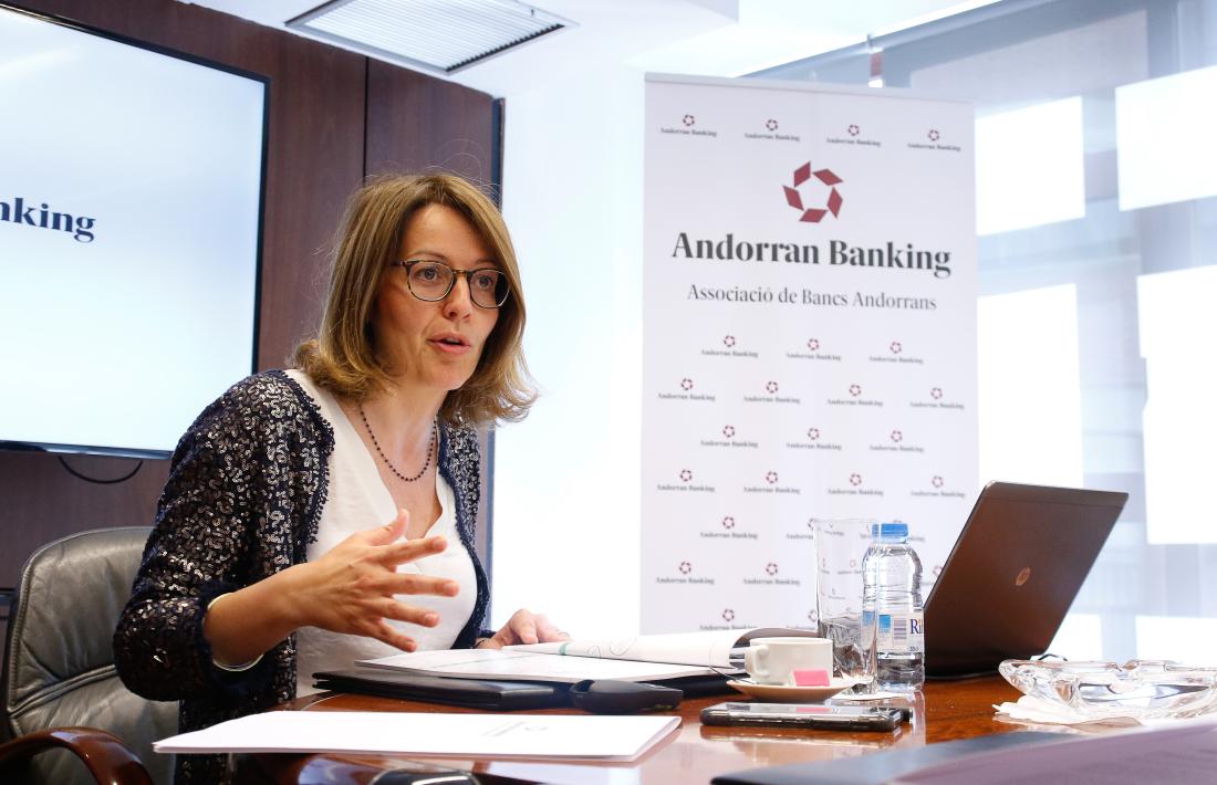 La directora general d'Andorran Banking, Esther Puigcercós