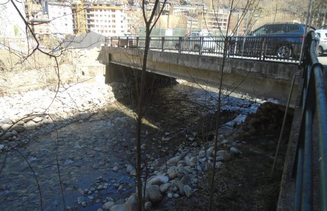 El pont de la Molina d'Encamp.