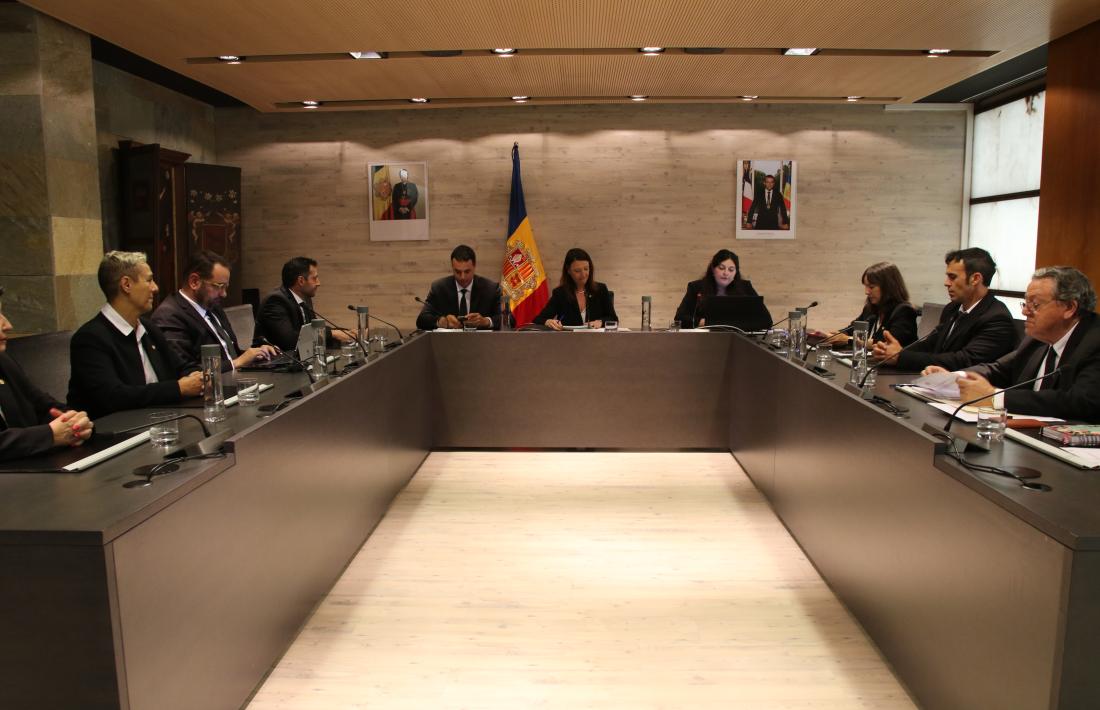 Sessió del consell de Comú d'Ordino.