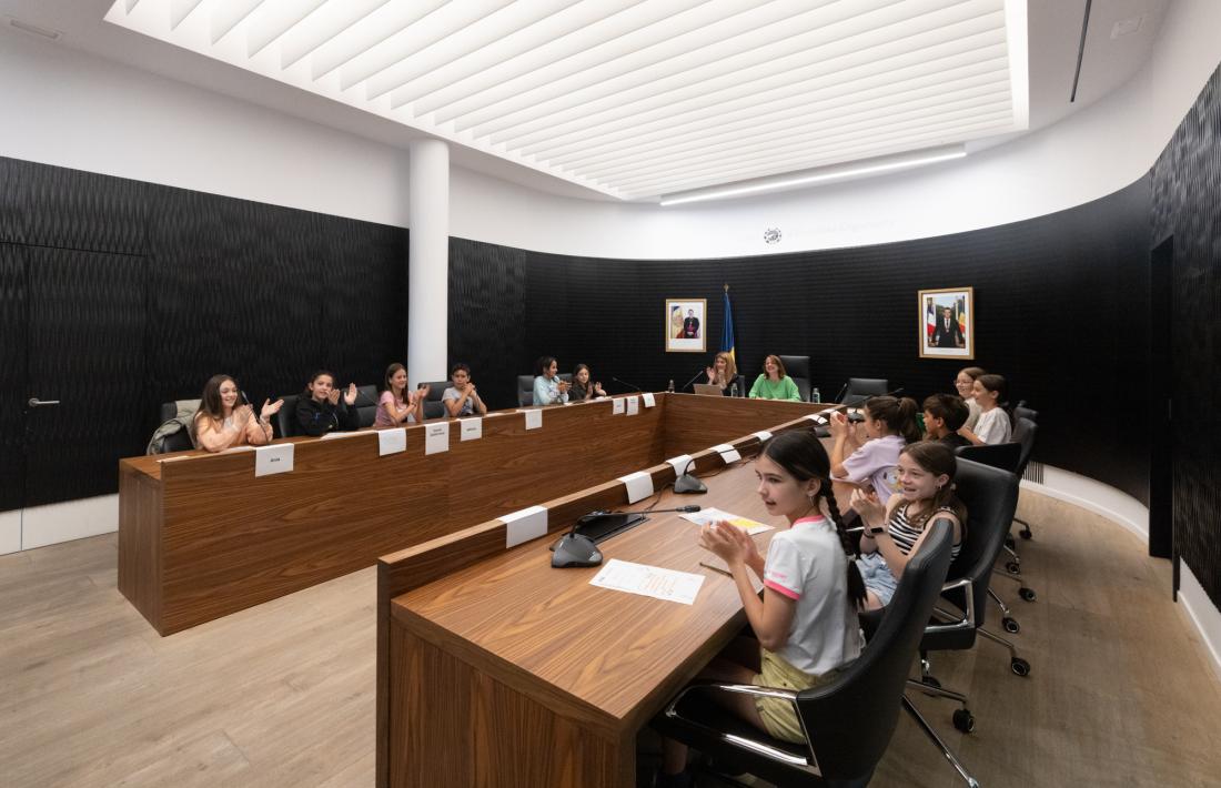 La sessió del Consell d'Infants d'avui a Escaldes-Éngordany