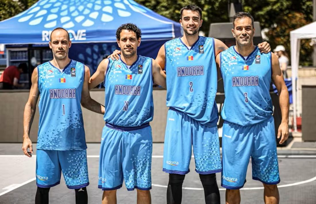 L’equip masculí de bàsquet 3x3 va arribar a ‘semis’ del Qualifer.