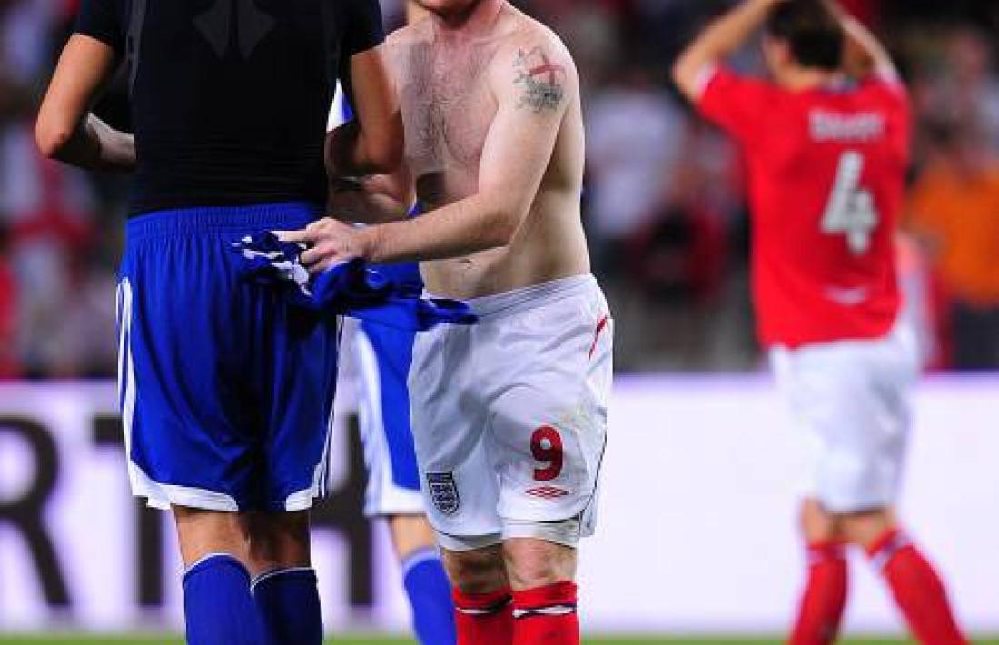 Ilde i Rooney, a Wembley.
