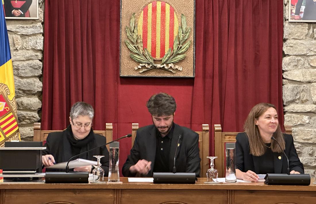 Els cònsols lauredians, avui en consell de comú.