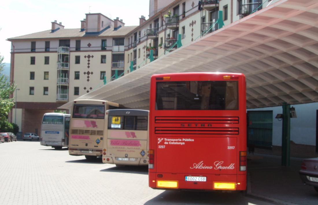 Estació d'autobusos de la Seu d'Urgell. 