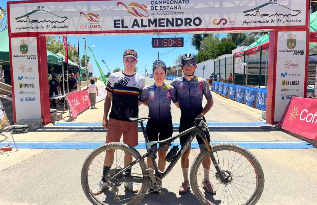 Tres ‘bikers’ de la FAC, al Campionat d’Espanya de BTT a Huelva.