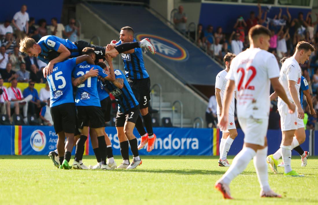 L’Inter Escaldes es va donar un festí europeu contra l’FC Velez bosnià. 