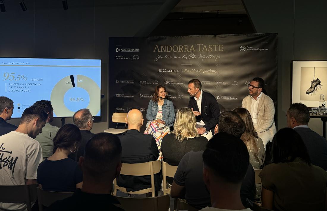 La presentació avui de la tercera edició d’Andorra Taste.