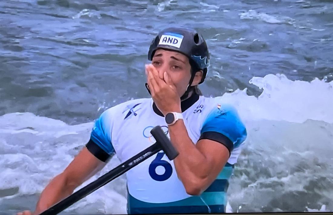 Monica Doria, a la semifinal de canoa als Jocs Olímpics de Paris