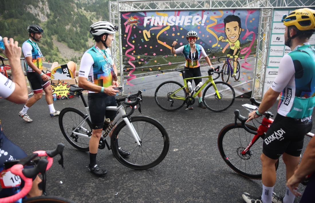 La Purito, una festa del ciclisme amateur i també VIP.