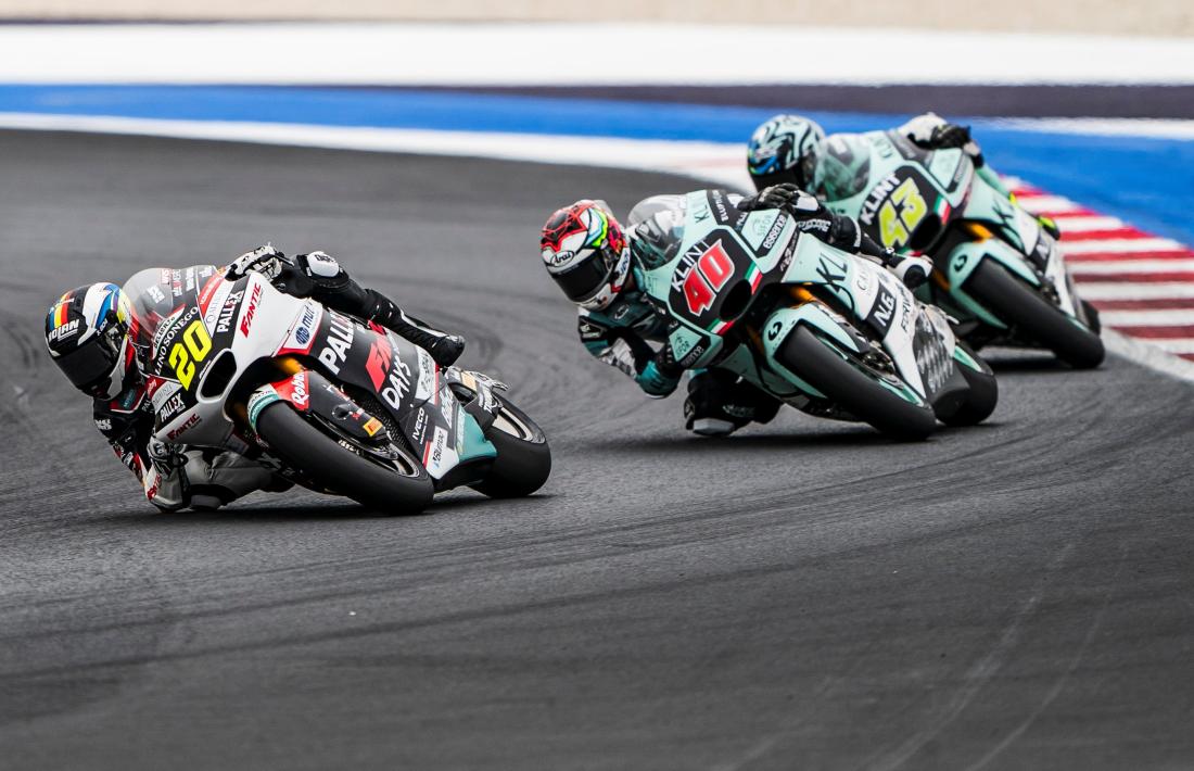 Xavi Cardelús, pilot de Fantic Racing, al Misano Marco Simoncelli.