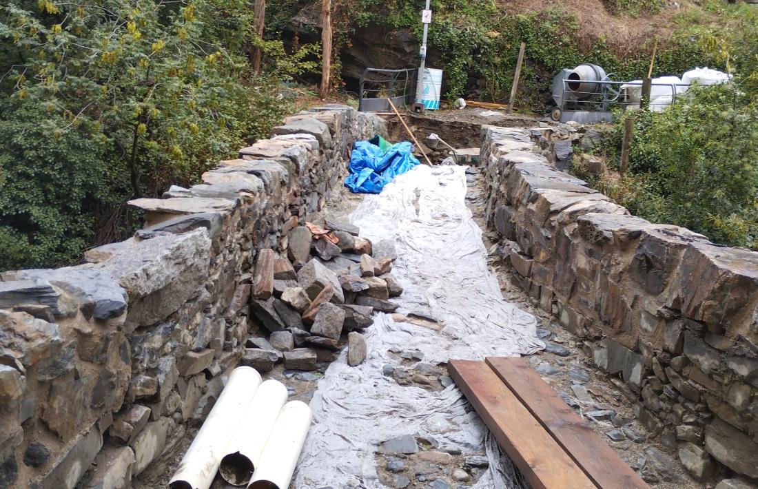 Les obres al pont dels Escalls van començar la setmana passada i s’allargaran fins a finals d’octubre.