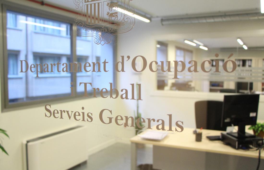 El Departament d'Ocupació i Treball.