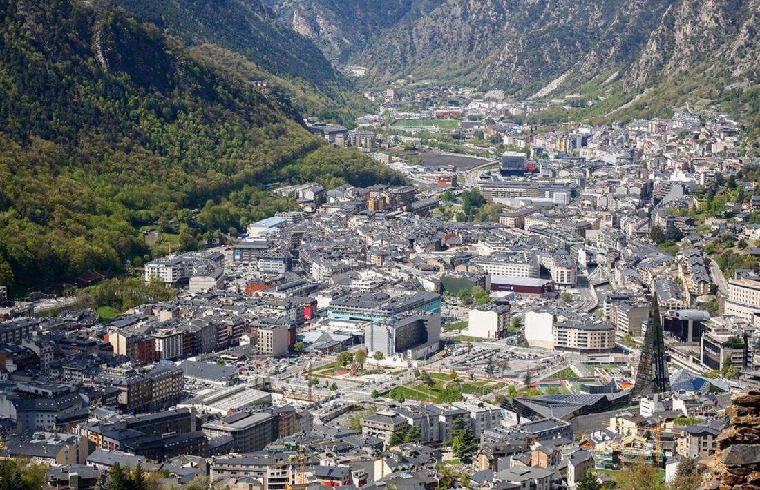 Vista panoràmica de la vall central.