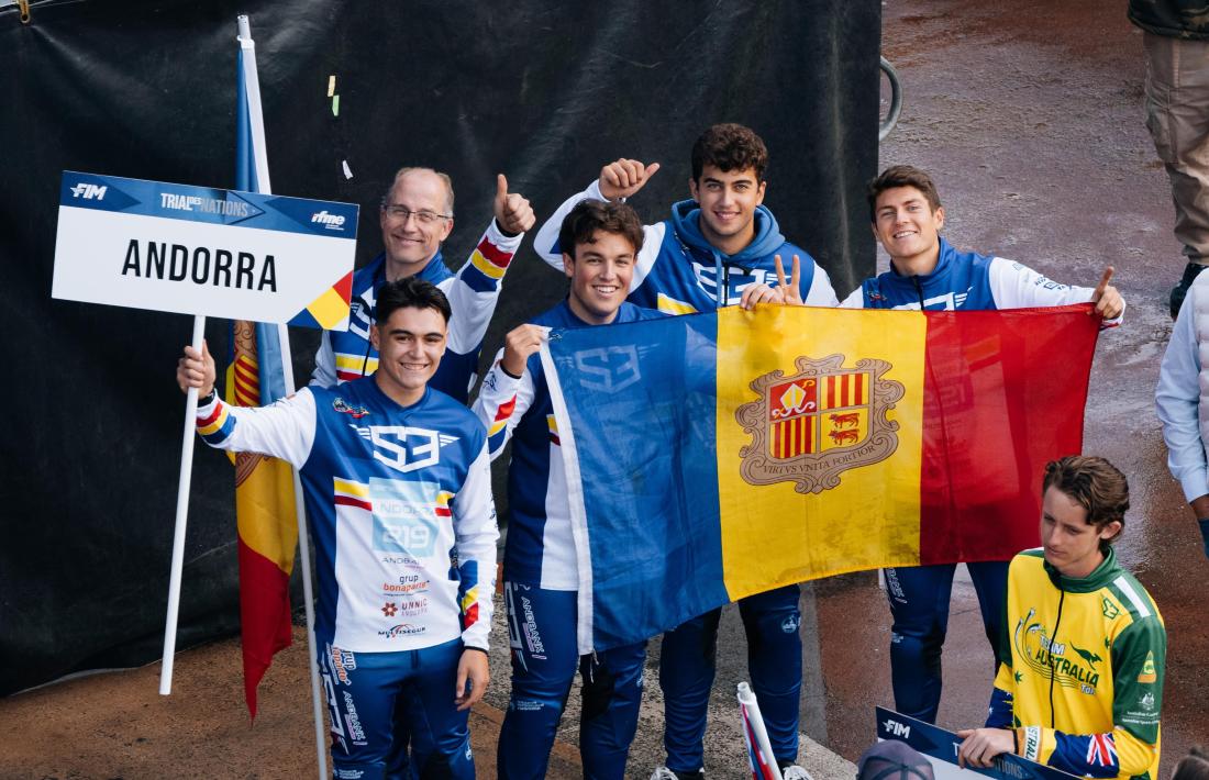 L’equip andorrà, a Pobladura.