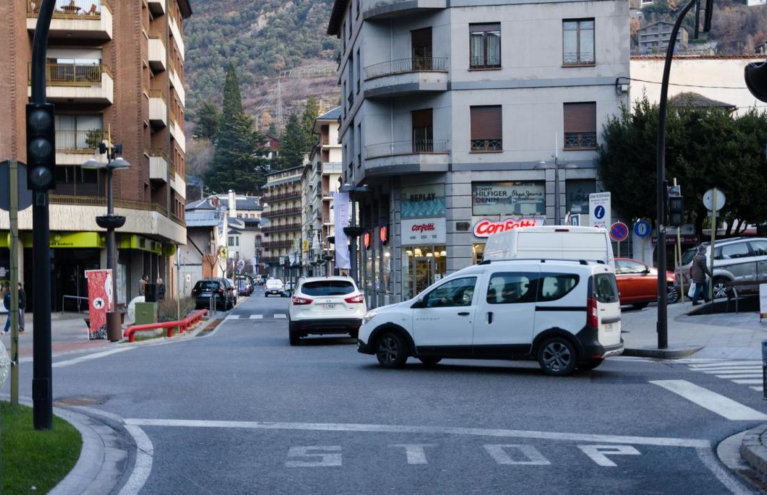 Un carrer comercial lauredià.