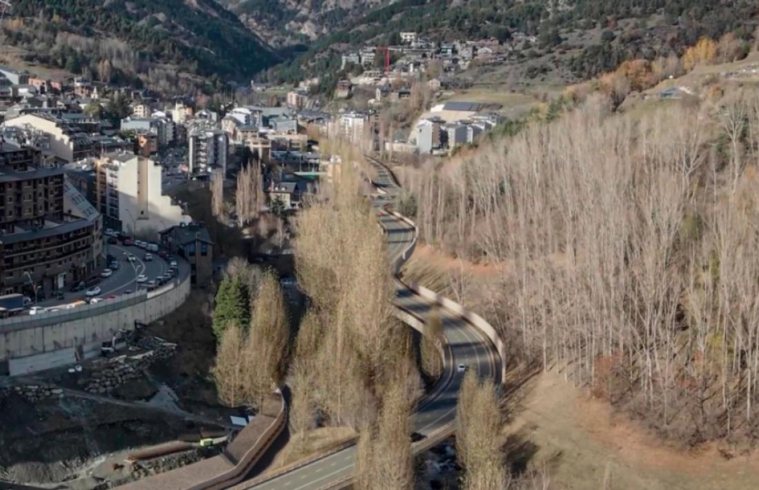 Projecció de la desviació de la Massana.