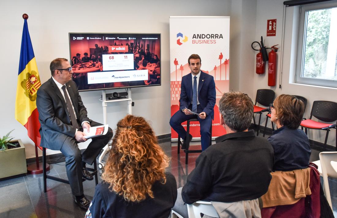 Josep Anton Bardina i Marc Saura han presentat la novena edició del Tàndem.