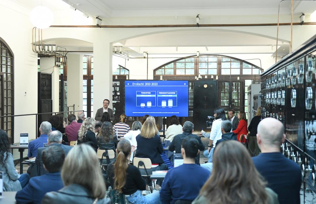 Diversos representants del sector han acudit a la presentació, avui a Ràdio Andorra.