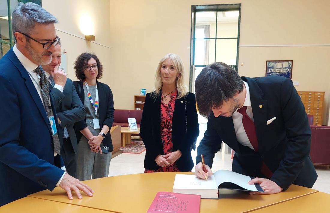 Els síndics, a la seu de l'ONU de Ginebra.