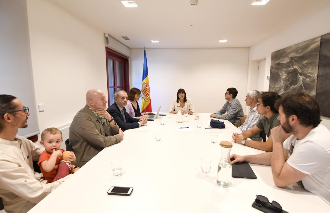 La primera i de moment única reunió de la comissió de seguiment, el 4 de juliol al Rosaleda.