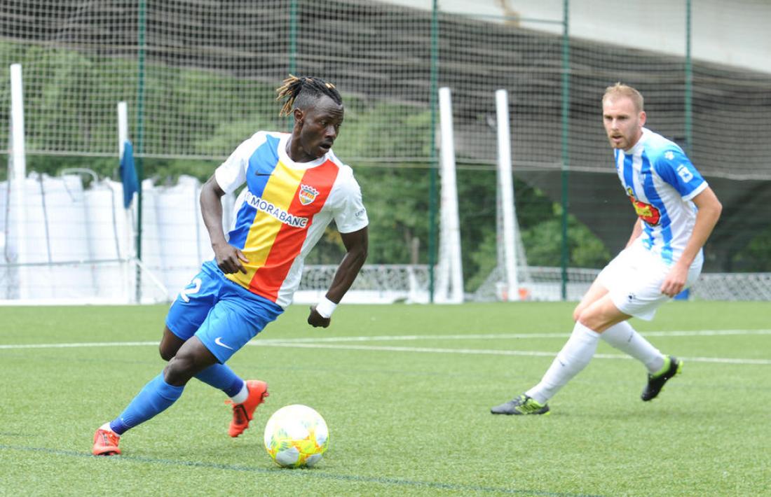 ‘Musa’ Sidibé, amb l’FC Andorra.