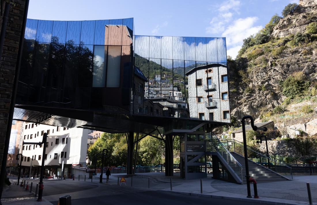 L'estat actual de la part alta d'Escaldes-Engordany.