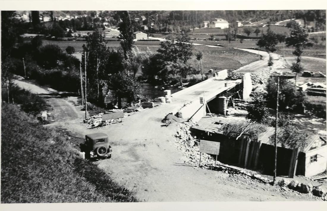 Novembre del 1930: el pont de la Rotonda, acabat.