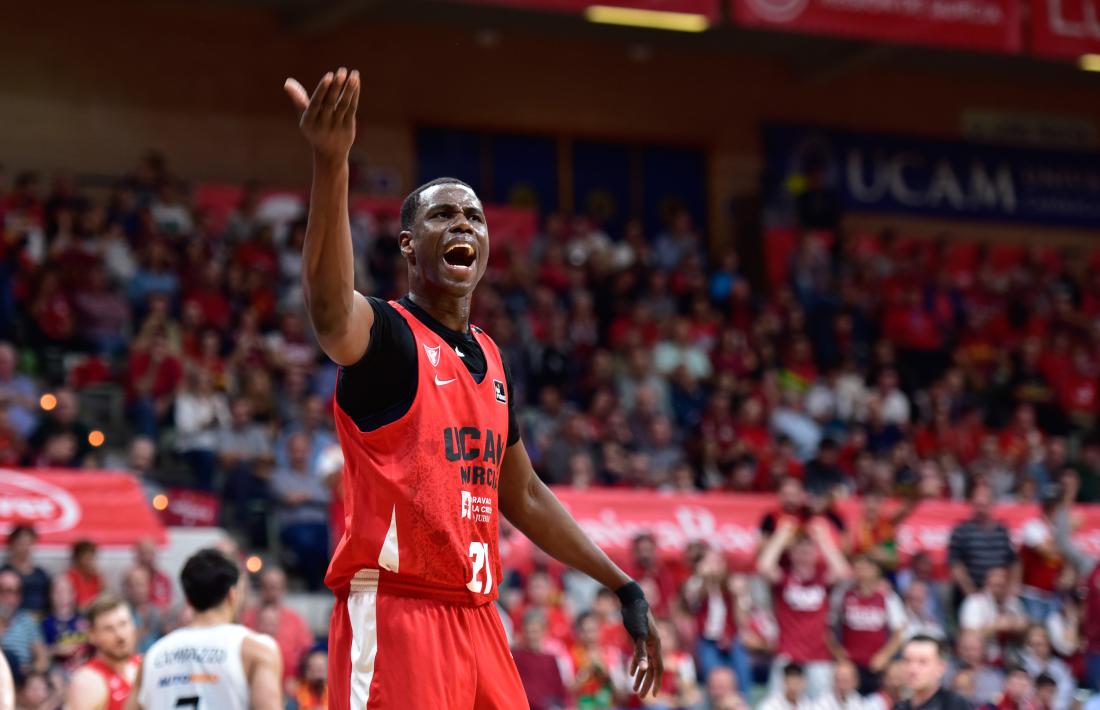 Moussa Diagne, en una imatge característica.