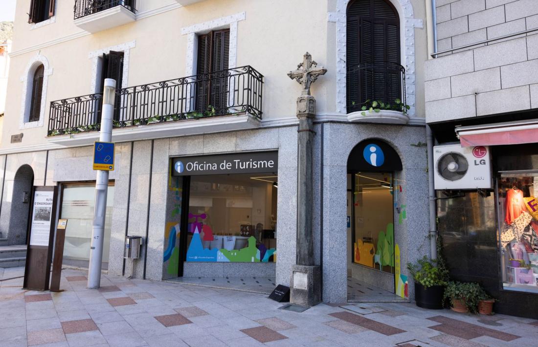 La nova oficina de turisme d'Escaldes-Engordany, a la plaça Santa Anna.