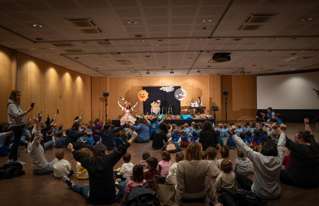 Un espectacle celebrat al Centre de congressos.