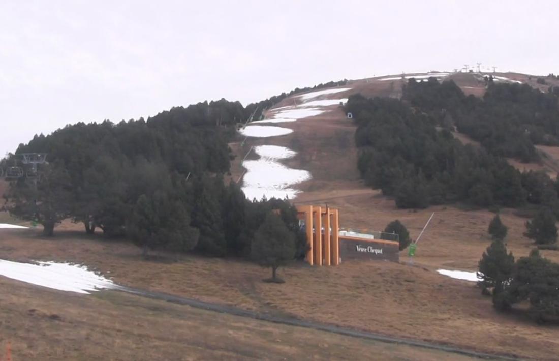 L’estat de les pistes de Grandvalira, aquest dimarts.