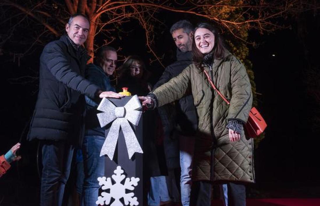 Un moment de la inauguració del Canillo Brilla.