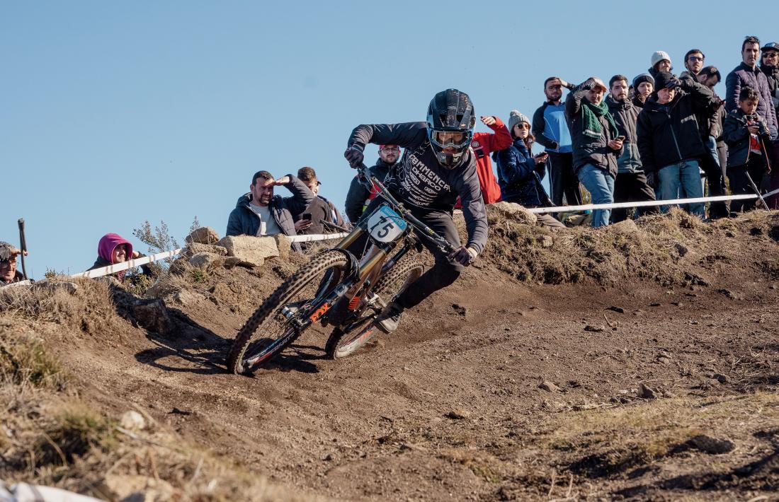 Arnau Graslaub, el segon ‘biker’ de descens que decideix plegar.