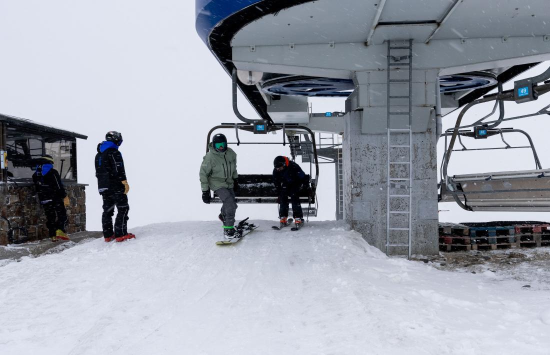 Un remuntador de Grandvalira.