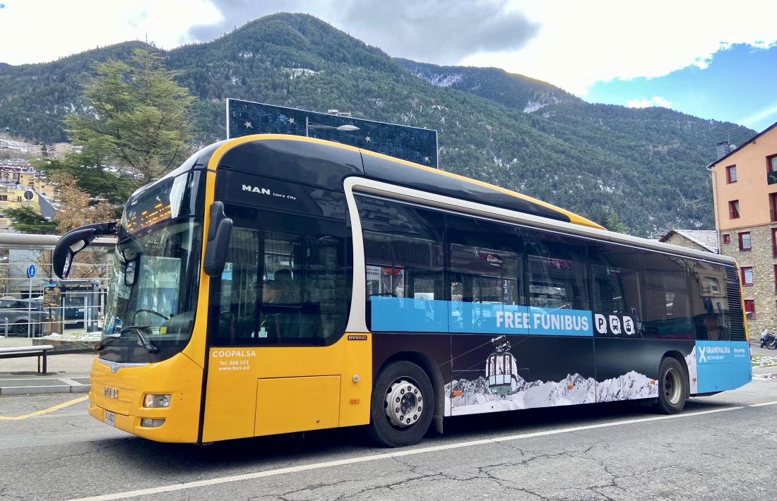 El Funibus ha començat avui el servei.