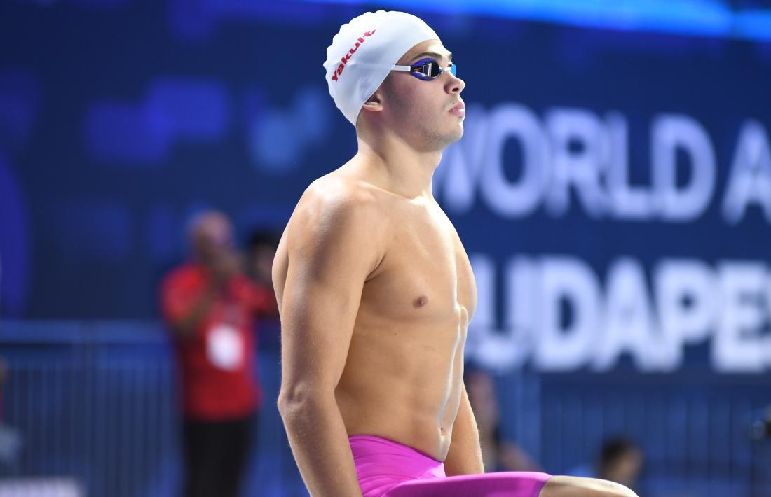 Kevin Teixeira, al Campionat del Món de Budapest de piscina curta.