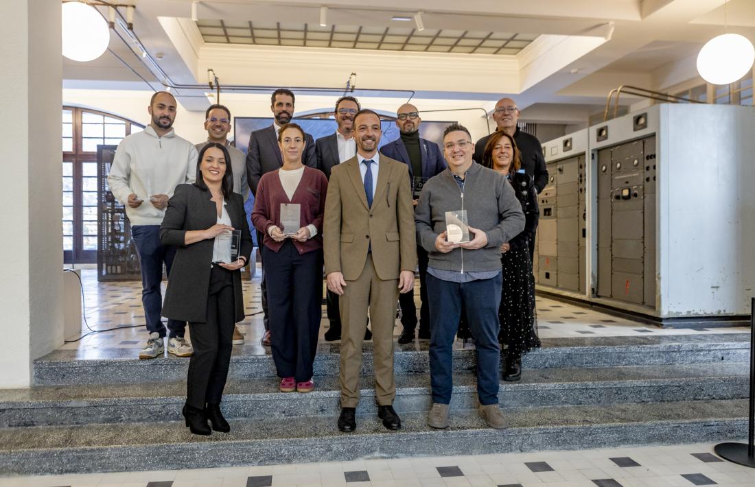 L'entrega de les plaques als sis nous establiments de l'Andorra Selected es va fer a Ràdio Andorra.