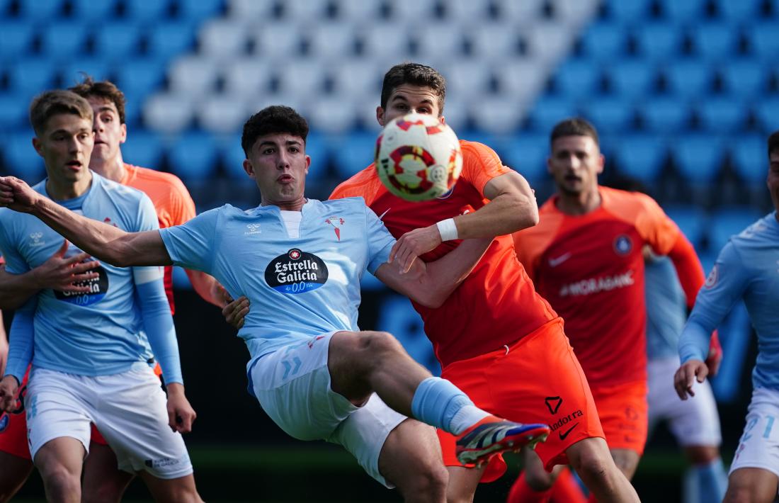 L’FC Andorra va llençar el primer temps i ho va acabar pagant car contra els joves del Celta Fortuna.