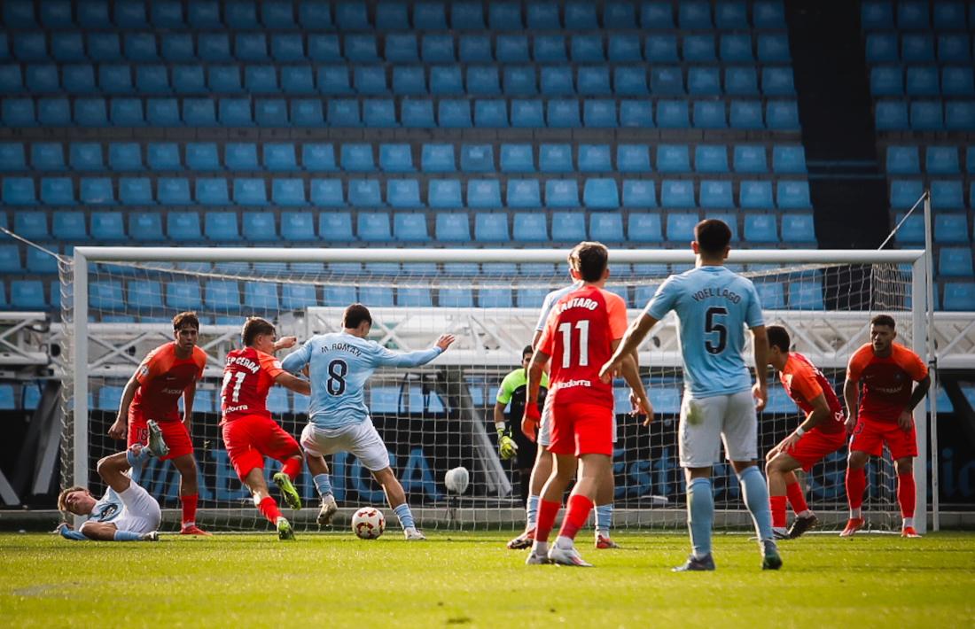 Els de Ferran Costa van perdre a Balaídos contra el Celta Fortuna.