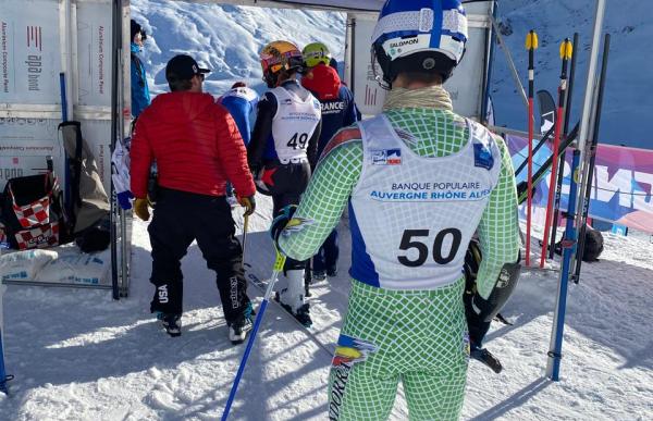 p. 29 Roger Puig, abans de l'eslàlom de Tignes foto FAE