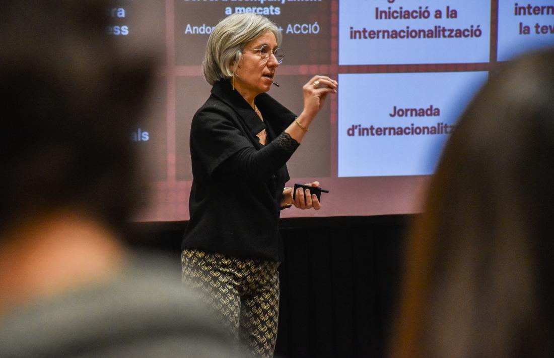 La directora d’Andorra Business, Judit Hidalgo.