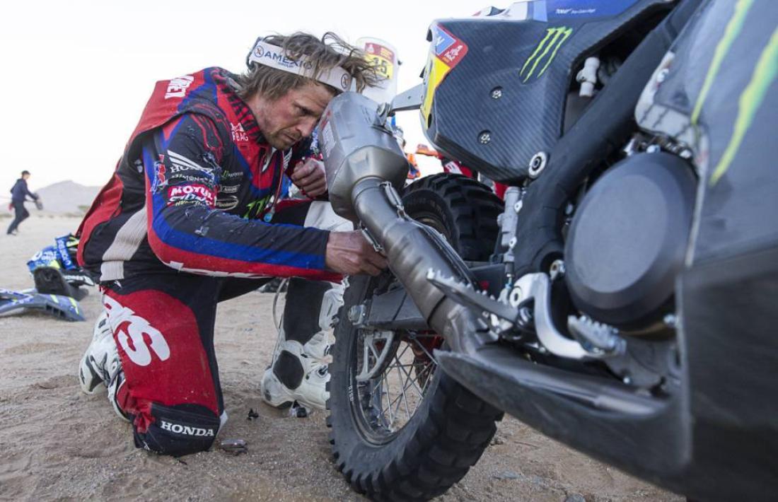 Van Beveren, al Dakar.