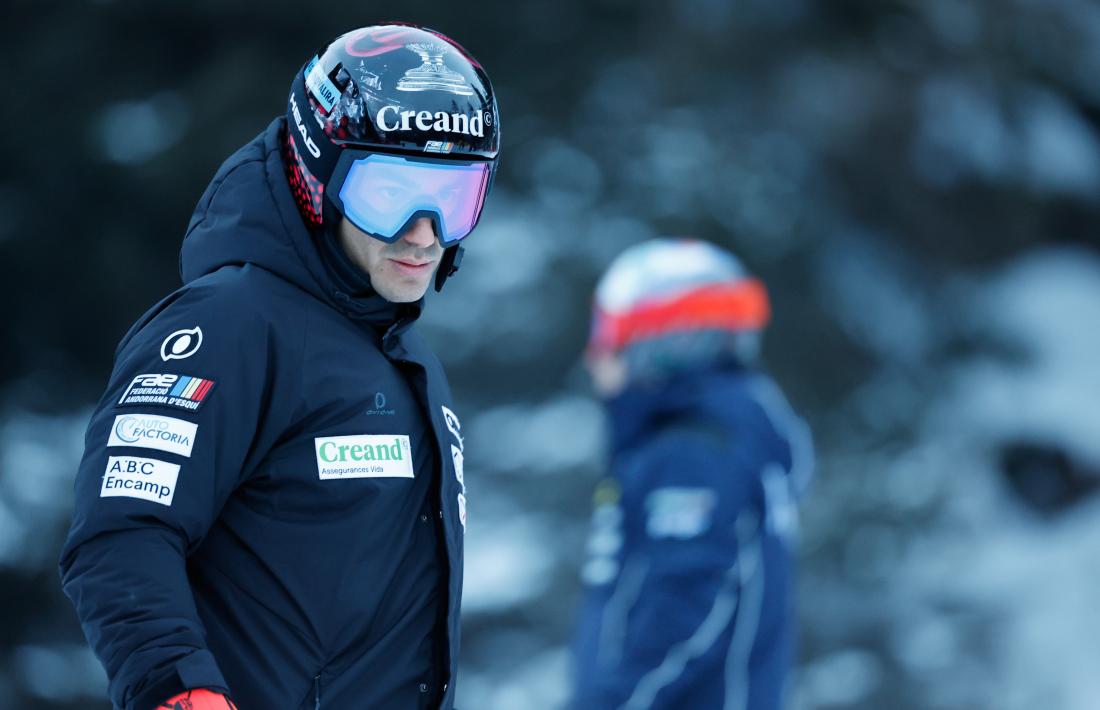 Joan Verdú, a Alta Badia.