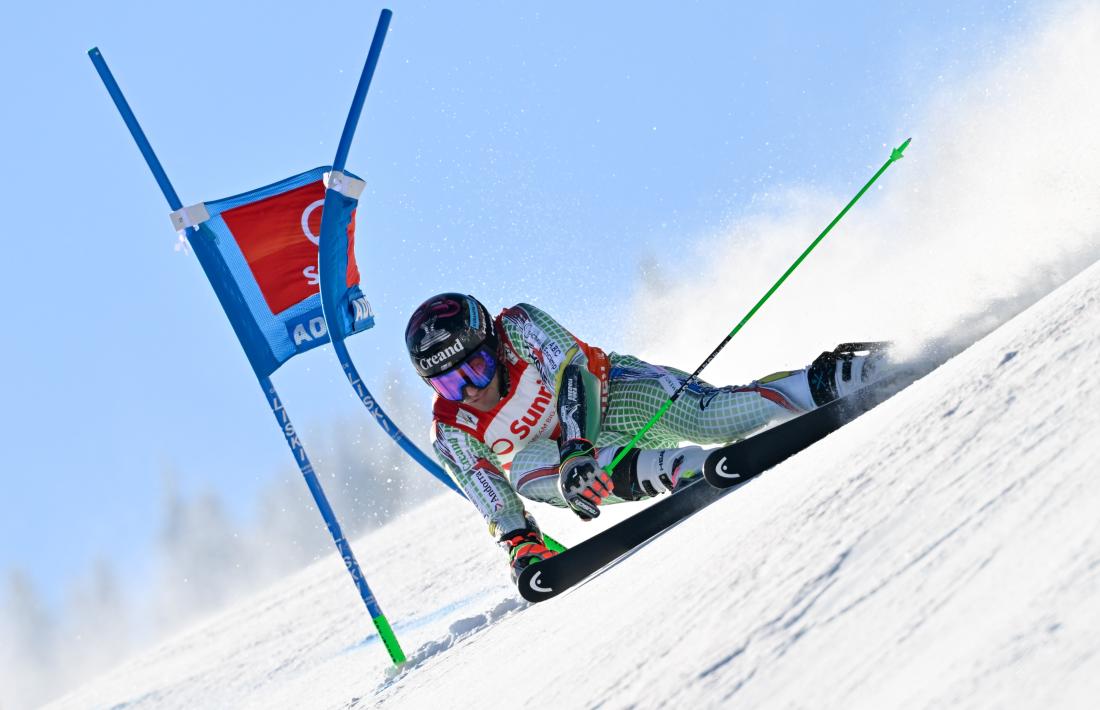 Joan Verdú, que va ser sisè a la primera mànega, va acabar en vuitè lloc a la Copa del Món d’Adelboden.